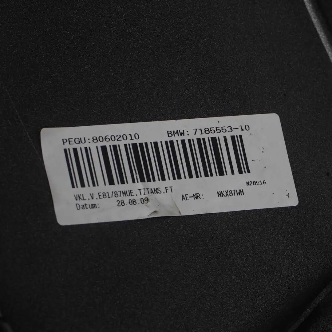 BMW E81 E87 LCI Zderzak Przedni Przód Titansilber - SKU 0035909-TS3 - Numer Części 0035909