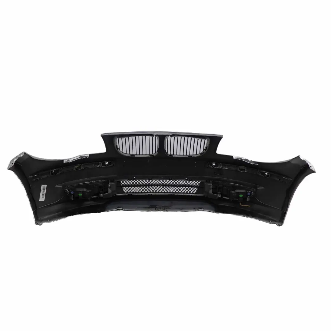 BMW E81 E87 LCI Complete Front Bumper PDC Trim Panel Silver Titansilber - 354 - SKU 0035909-TS3 - Part number 0035909