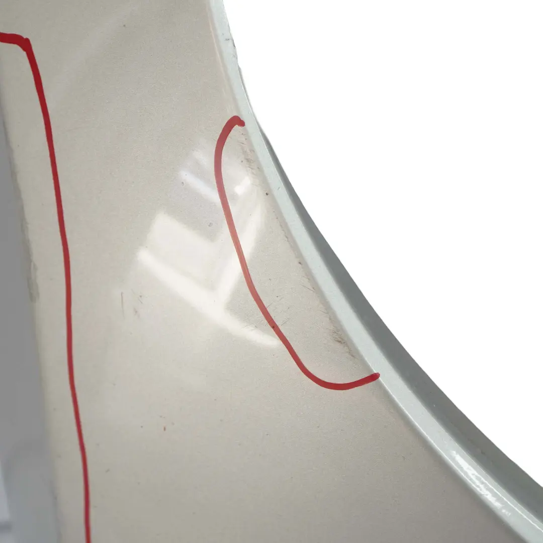 Front Bumper Complete PDC Trim Panel E81 Titansilber Silver - 354 to BMW E87 LCI with Part number 0035909 BMW E87 LCI Front Bumper Complete PDC Trim Panel E81 Titansilber Silver - 354 - SKU 0035909-TS4 - Part number 0035909