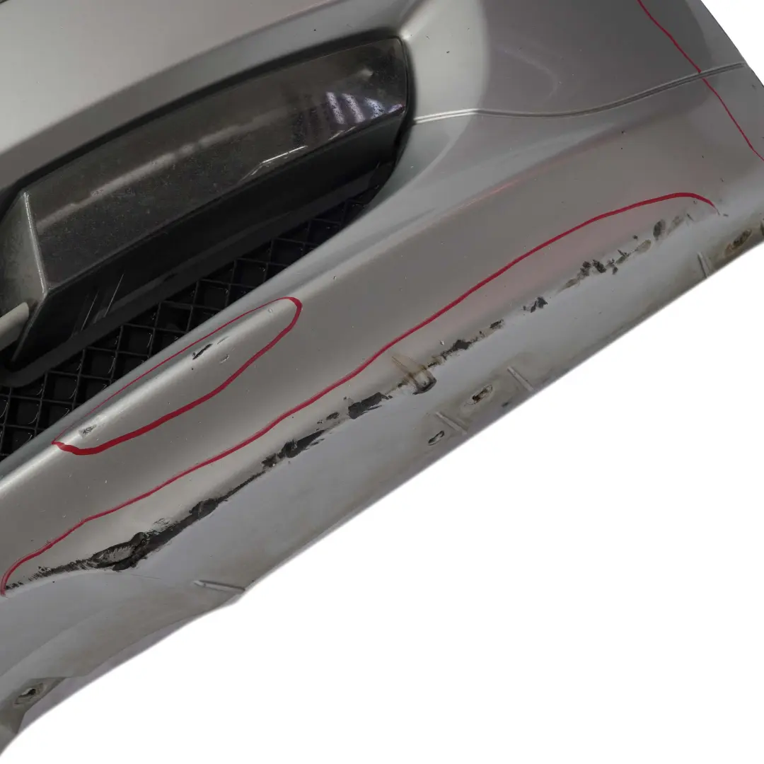 Front Bumper Complete PDC Trim Panel E81 Titansilber Silver - 354 to BMW E87 LCI with Part number 0035909 BMW E87 LCI Front Bumper Complete PDC Trim Panel E81 Titansilber Silver - 354 - SKU 0035909-TS4 - Part number 0035909