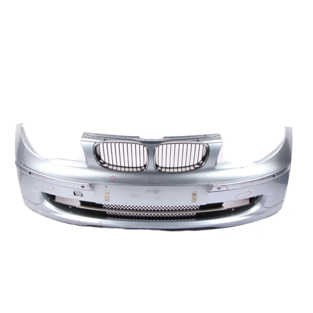 BMW E87 LCI Front Bumper Trim Panel PDC Bluewater Blue Water Metallic - 896 - SKU 0035909-WB - Part number 0035909