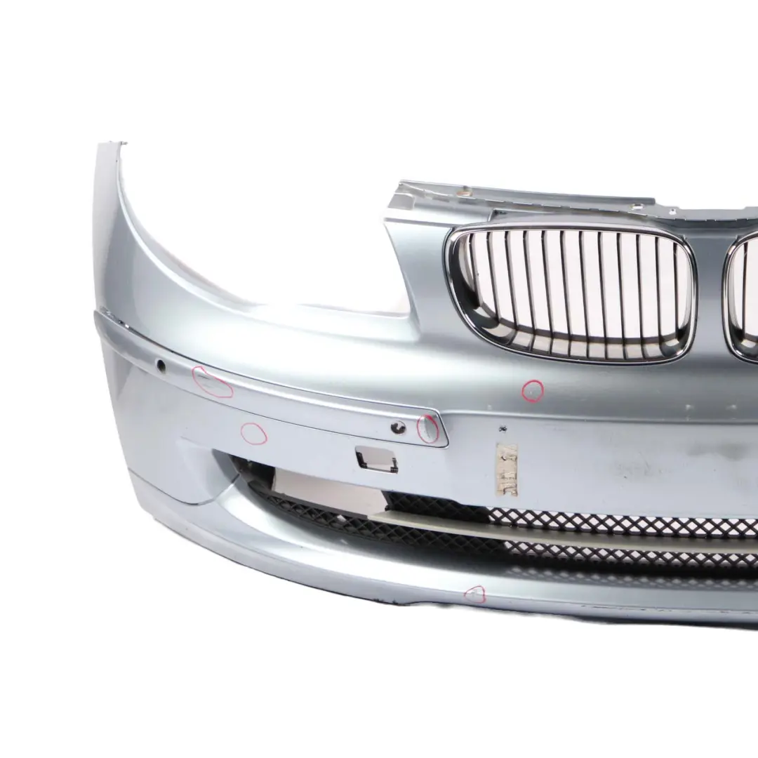 BMW E87 LCI Front Bumper Trim Panel PDC Bluewater Blue Water Metallic - 896 - SKU 0035909-WB - Part number 0035909