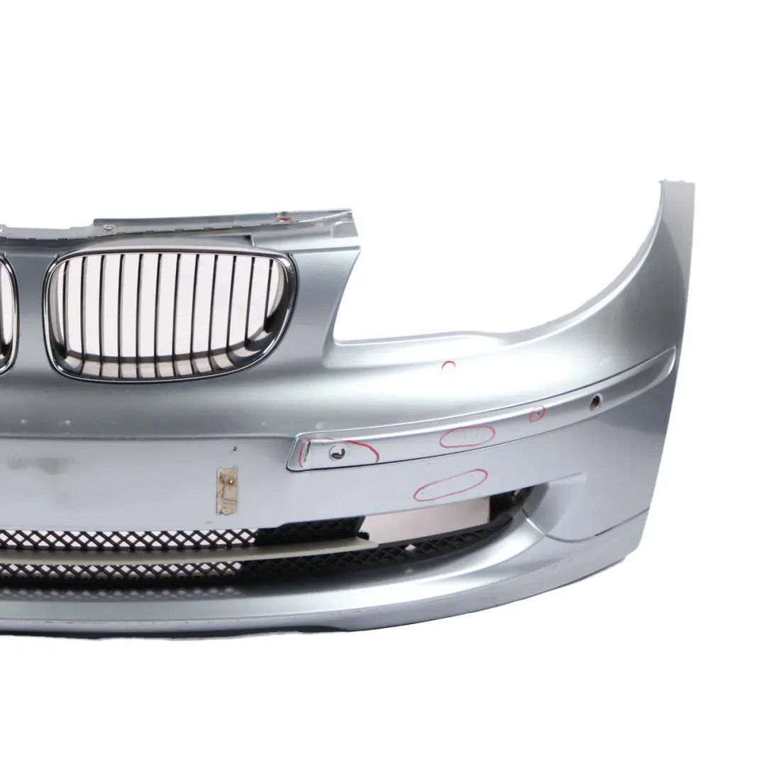 BMW E87 LCI Front Bumper Trim Panel PDC Bluewater Blue Water Metallic - 896 - SKU 0035909-WB - Part number 0035909
