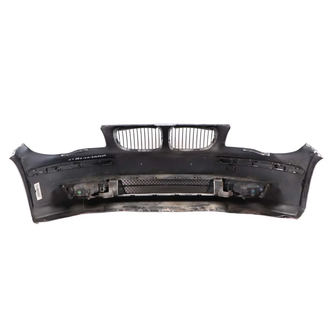 Complete Front Bumper Trim Panel White Painted to BMW 1 E81 E87 LCI with Part number 0035909 BMW 1 E81 E87 LCI Complete Front Bumper Trim Panel White Painted - SKU 0035909-WHI - Part number 0035909