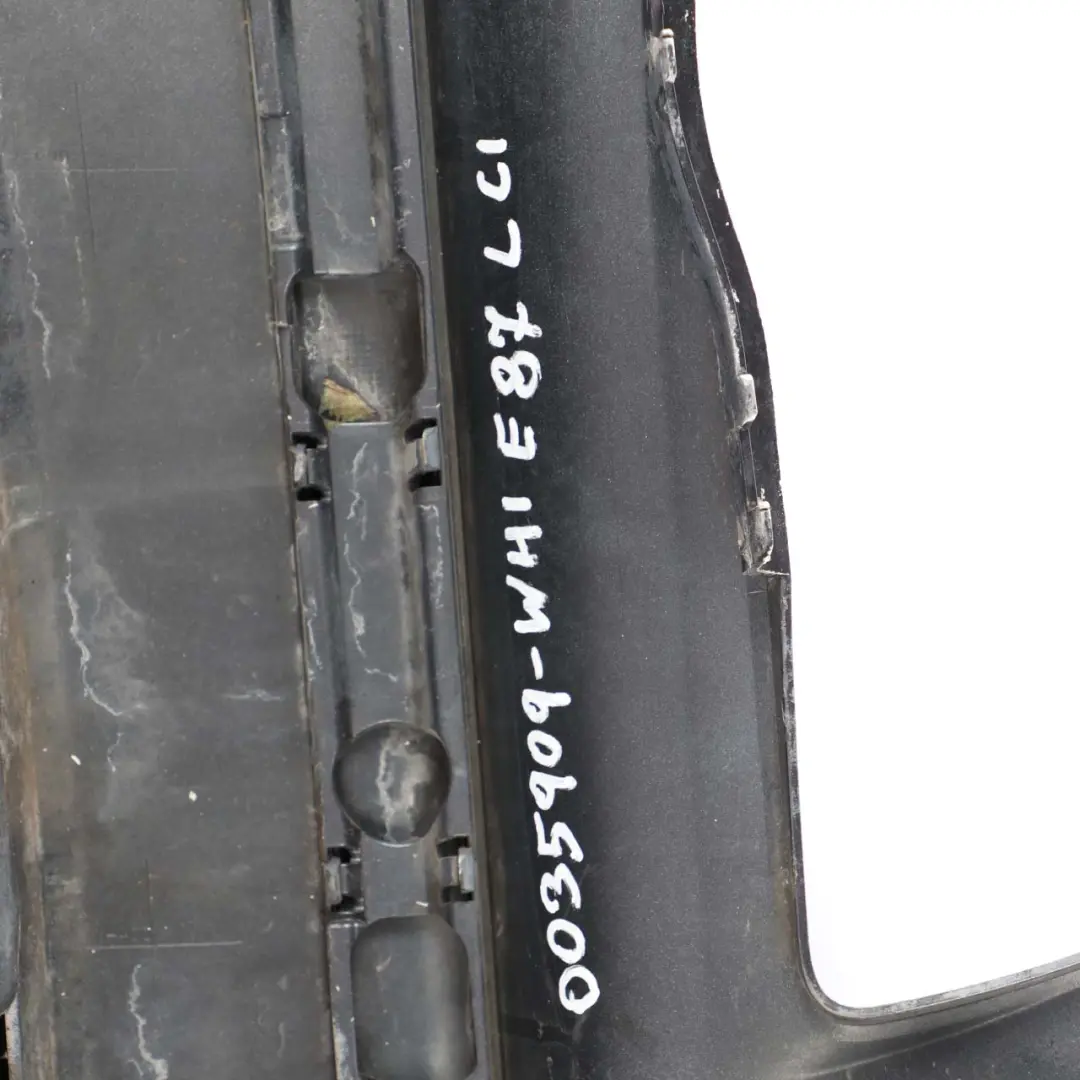 Complete Front Bumper Trim Panel White Painted to BMW 1 E81 E87 LCI with Part number 0035909 BMW 1 E81 E87 LCI Complete Front Bumper Trim Panel White Painted - SKU 0035909-WHI - Part number 0035909