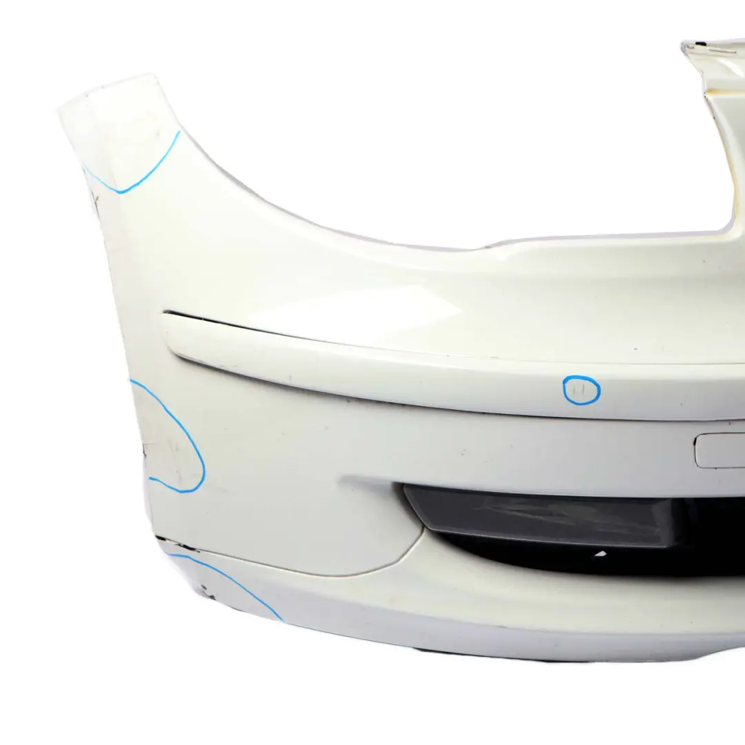 Complete Front Bumper Trim Panel White Painted to BMW 1 E81 E87 LCI with Part number 0035909 BMW 1 E81 E87 LCI Complete Front Bumper Trim Panel White Painted - SKU 0035909-WHI - Part number 0035909