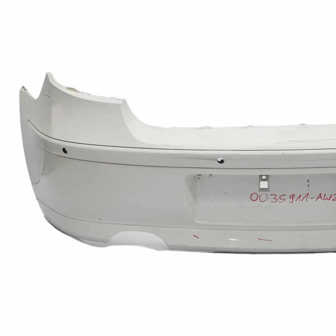 BMW E81 E87 LCI Rear Bumper Trim Panel Alpinweiss Alpine White - 300 - SKU 0035911-AW2 - Part number 0035911