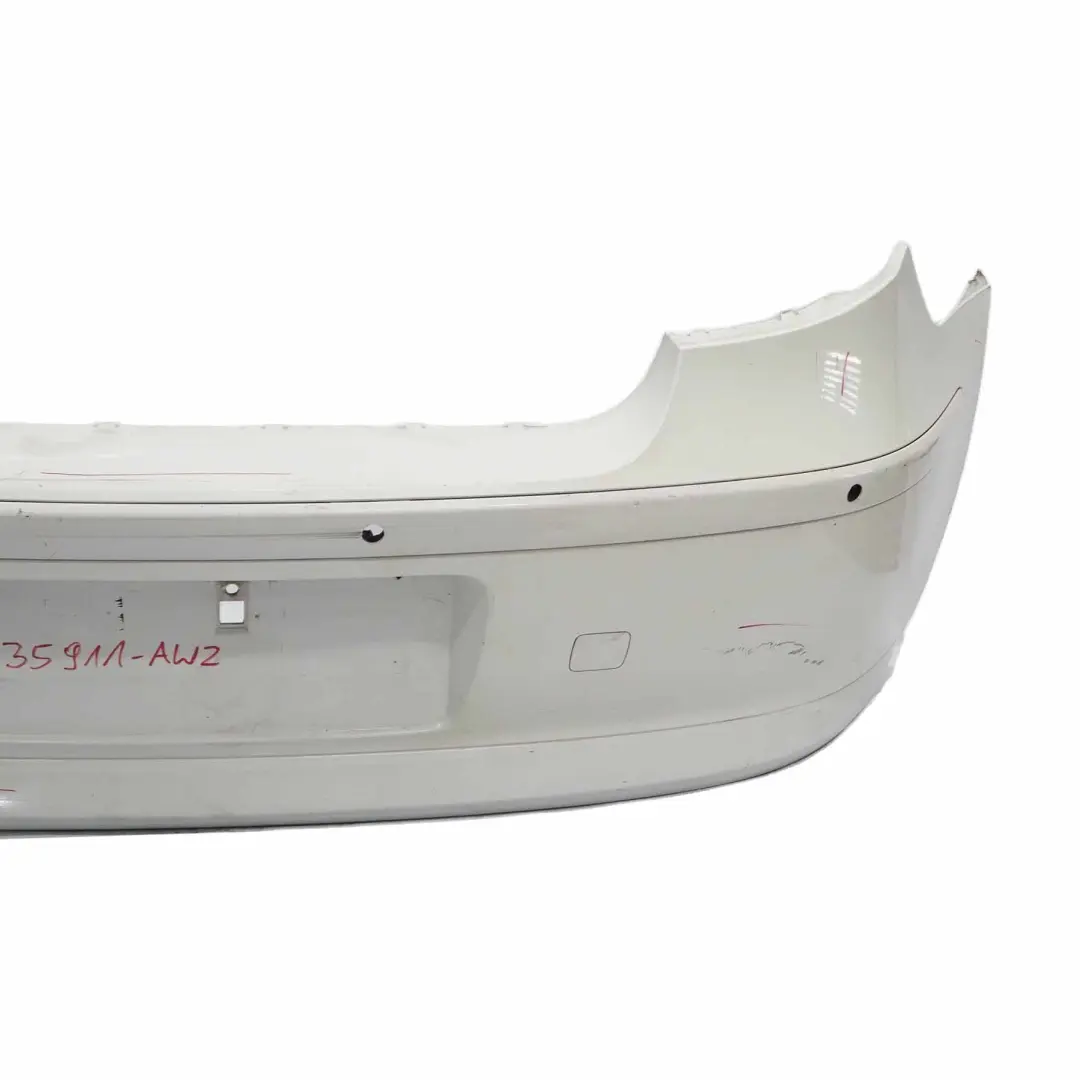 Bumper Trim Panel Alpinweiss Alpine White - 300 to BMW E81 E87 LCI Rear with Part number 0035911 BMW E81 E87 LCI Rear Bumper Trim Panel Alpinweiss Alpine White - 300 - SKU 0035911-AW2 - Part number 0035911