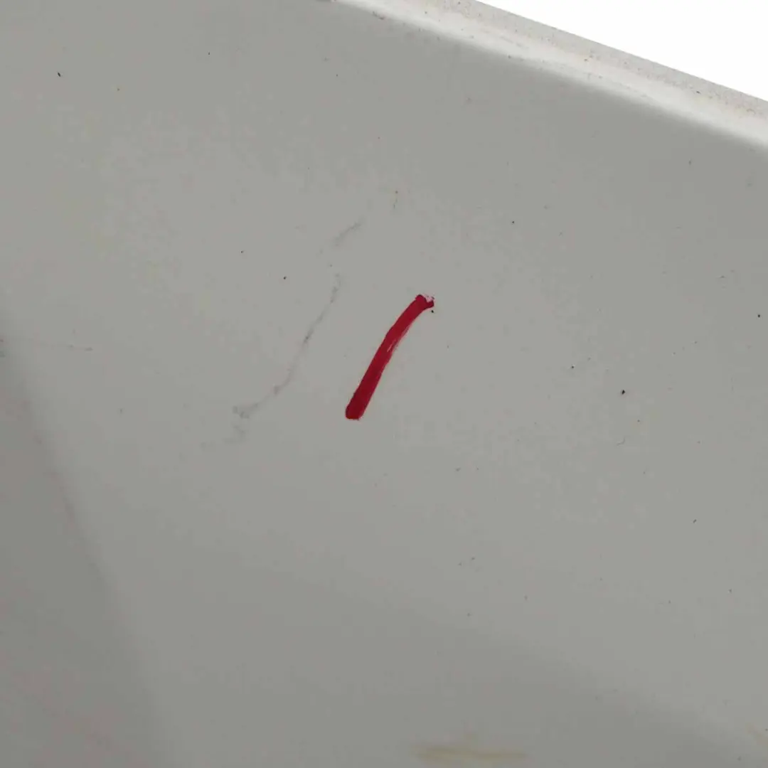 Bumper Trim Panel Alpinweiss Alpine White - 300 to BMW E81 E87 LCI Rear with Part number 0035911 BMW E81 E87 LCI Rear Bumper Trim Panel Alpinweiss Alpine White - 300 - SKU 0035911-AW2 - Part number 0035911