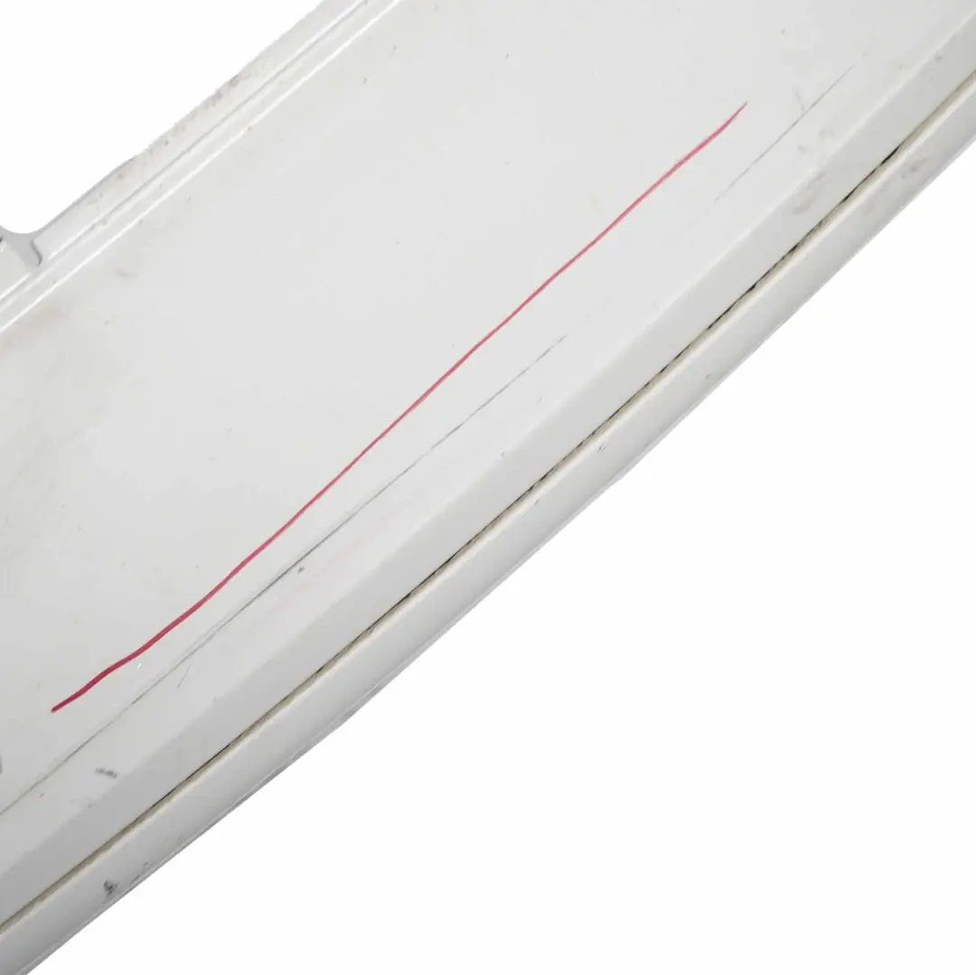BMW E81 E87 LCI Rear Bumper Trim Panel Alpinweiss Alpine White - 300 - SKU 0035911-AW2 - Part number 0035911
