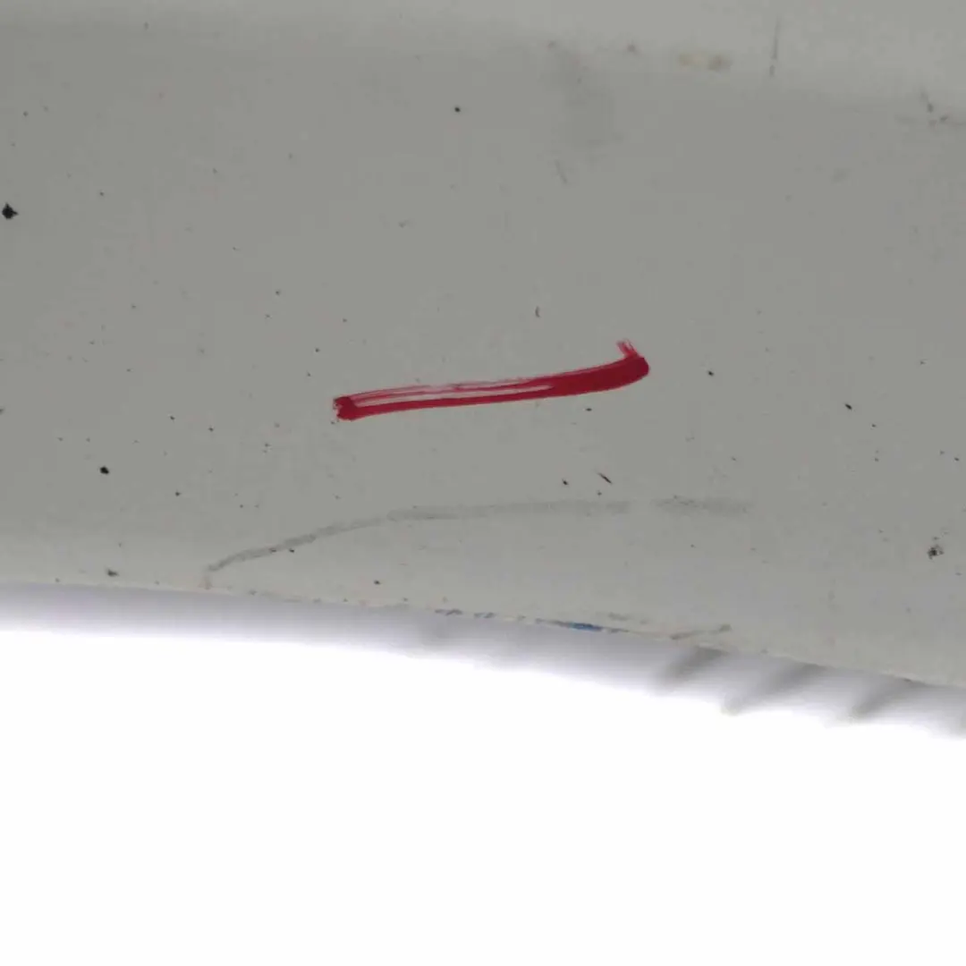 Bumper Trim Panel Alpinweiss Alpine White - 300 to BMW E81 E87 LCI Rear with Part number 0035911 BMW E81 E87 LCI Rear Bumper Trim Panel Alpinweiss Alpine White - 300 - SKU 0035911-AW2 - Part number 0035911