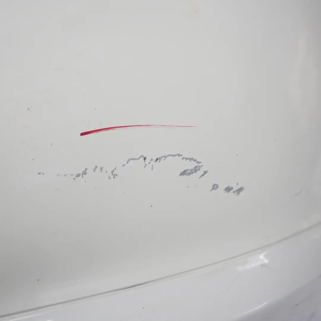 Bumper Trim Panel Alpinweiss Alpine White - 300 to BMW E81 E87 LCI Rear with Part number 0035911 BMW E81 E87 LCI Rear Bumper Trim Panel Alpinweiss Alpine White - 300 - SKU 0035911-AW2 - Part number 0035911