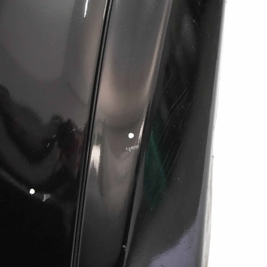 BMW E81 E87 LCI Rear Bumper Trim Panel PDC Black Sapphire Metallic - 475 - SKU 0035911-BS3 - Part number 0035911