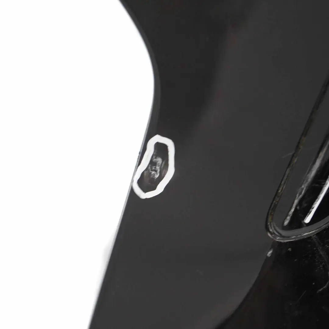 Bumper BMW E81 E87 LCI Trim Panel PDC Black Sapphire Metallic - 475 to Rear with Part number 0035911 Rear Bumper BMW E81 E87 LCI Trim Panel PDC Black Sapphire Metallic - 475 - SKU 0035911-BS5 - Part number 0035911