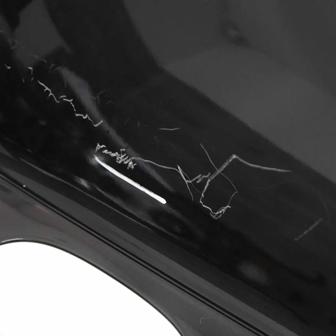 Bumper BMW E81 E87 LCI Trim Panel PDC Black Sapphire Metallic - 475 to Rear with Part number 0035911 Rear Bumper BMW E81 E87 LCI Trim Panel PDC Black Sapphire Metallic - 475 - SKU 0035911-BS5 - Part number 0035911