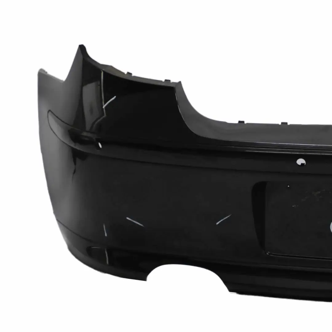 Bumper BMW E81 E87 LCI Trim Panel PDC Black Sapphire Metallic - 475 to Rear with Part number 0035911 Rear Bumper BMW E81 E87 LCI Trim Panel PDC Black Sapphire Metallic - 475 - SKU 0035911-BS8 - Part number 0035911