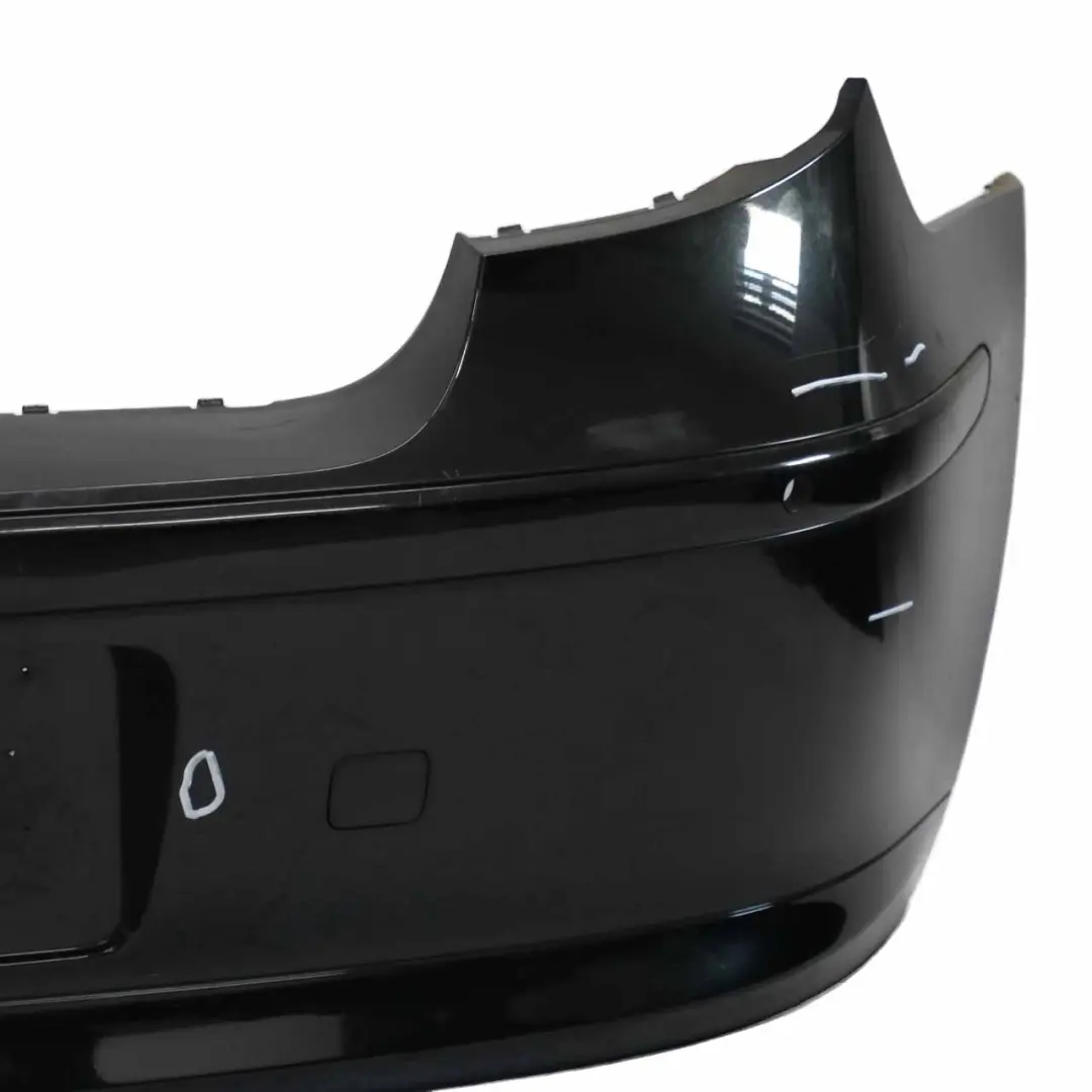 Bumper BMW E81 E87 LCI Trim Panel PDC Black Sapphire Metallic - 475 to Rear with Part number 0035911 Rear Bumper BMW E81 E87 LCI Trim Panel PDC Black Sapphire Metallic - 475 - SKU 0035911-BS8 - Part number 0035911