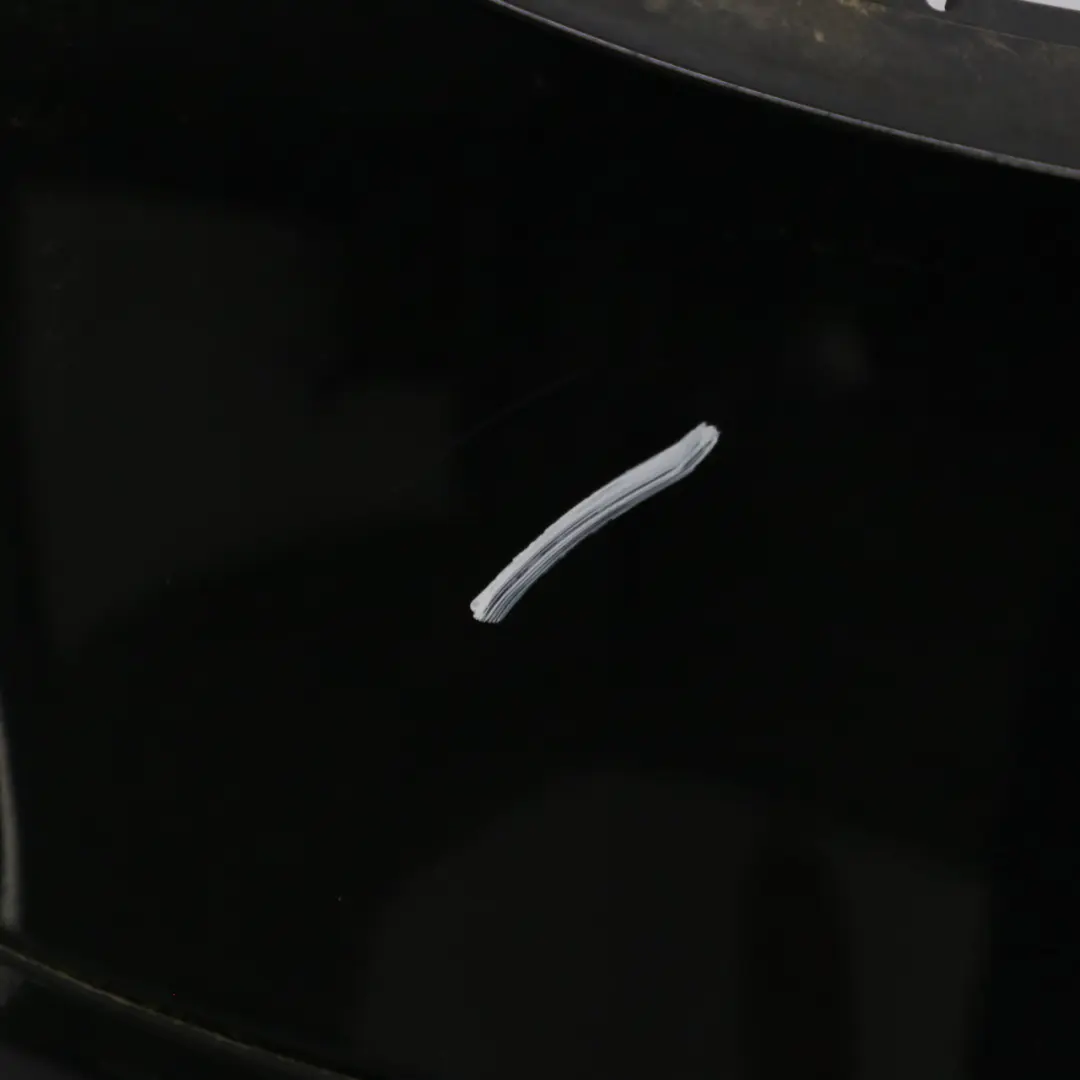 Bumper BMW E81 E87 LCI Trim Panel PDC Black Sapphire Metallic - 475 to Rear with Part number 0035911 Rear Bumper BMW E81 E87 LCI Trim Panel PDC Black Sapphire Metallic - 475 - SKU 0035911-BS8 - Part number 0035911