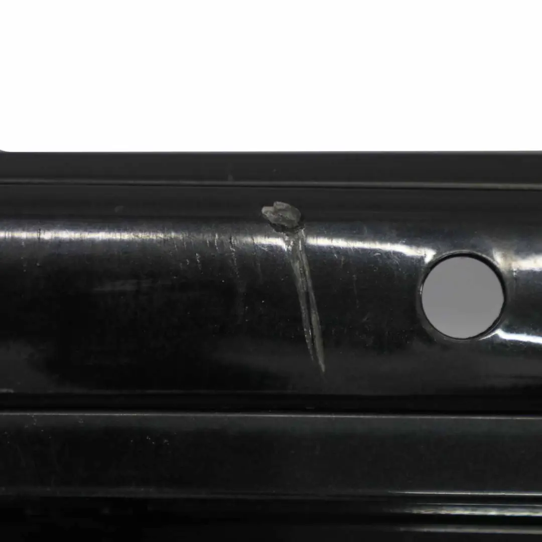 Bumper BMW E81 E87 LCI Trim Panel PDC Black Sapphire Metallic - 475 to Rear with Part number 0035911 Rear Bumper BMW E81 E87 LCI Trim Panel PDC Black Sapphire Metallic - 475 - SKU 0035911-BS8 - Part number 0035911