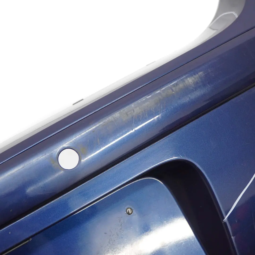 BMW 1 E81 E87 LCI Bumper Rear Trim Panel PDC Tiefseeblau Deep Sea Blue - A76 - SKU 0035911-DSB2 - Part number 0035911