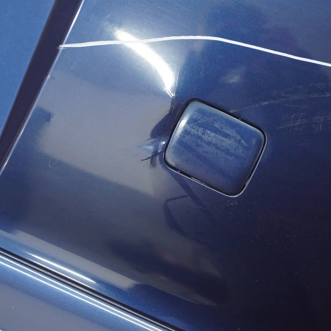 BMW 1 E81 E87 LCI Bumper Rear Trim Panel PDC Tiefseeblau Deep Sea Blue - A76 - SKU 0035911-DSB2 - Part number 0035911