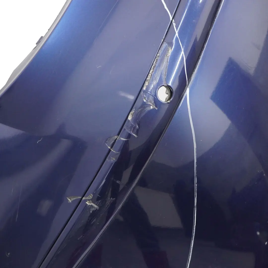 BMW 1 E81 E87 LCI Bumper Rear Trim Panel PDC Tiefseeblau Deep Sea Blue - A76 - SKU 0035911-DSB2 - Part number 0035911