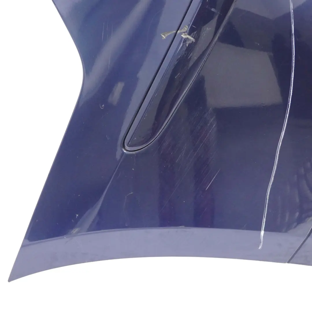 BMW E81 E87 LCI Pare-chocs arrière avec enjoliveur PDC Tiefseeblau Deep Sea Blue - SKU 0035911-DSB2 - Numéro de pièce 0035911