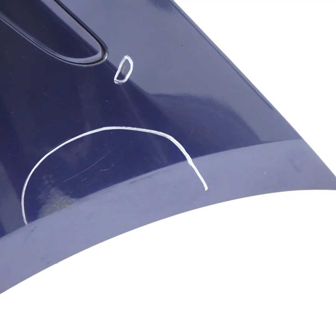Bumper Rear Trim Panel PDC Tiefseeblau Deep Sea Blue - A76 to BMW 1 E81 E87 LCI with Part number 0035911 BMW 1 E81 E87 LCI Bumper Rear Trim Panel PDC Tiefseeblau Deep Sea Blue - A76 - SKU 0035911-DSB2 - Part number 0035911