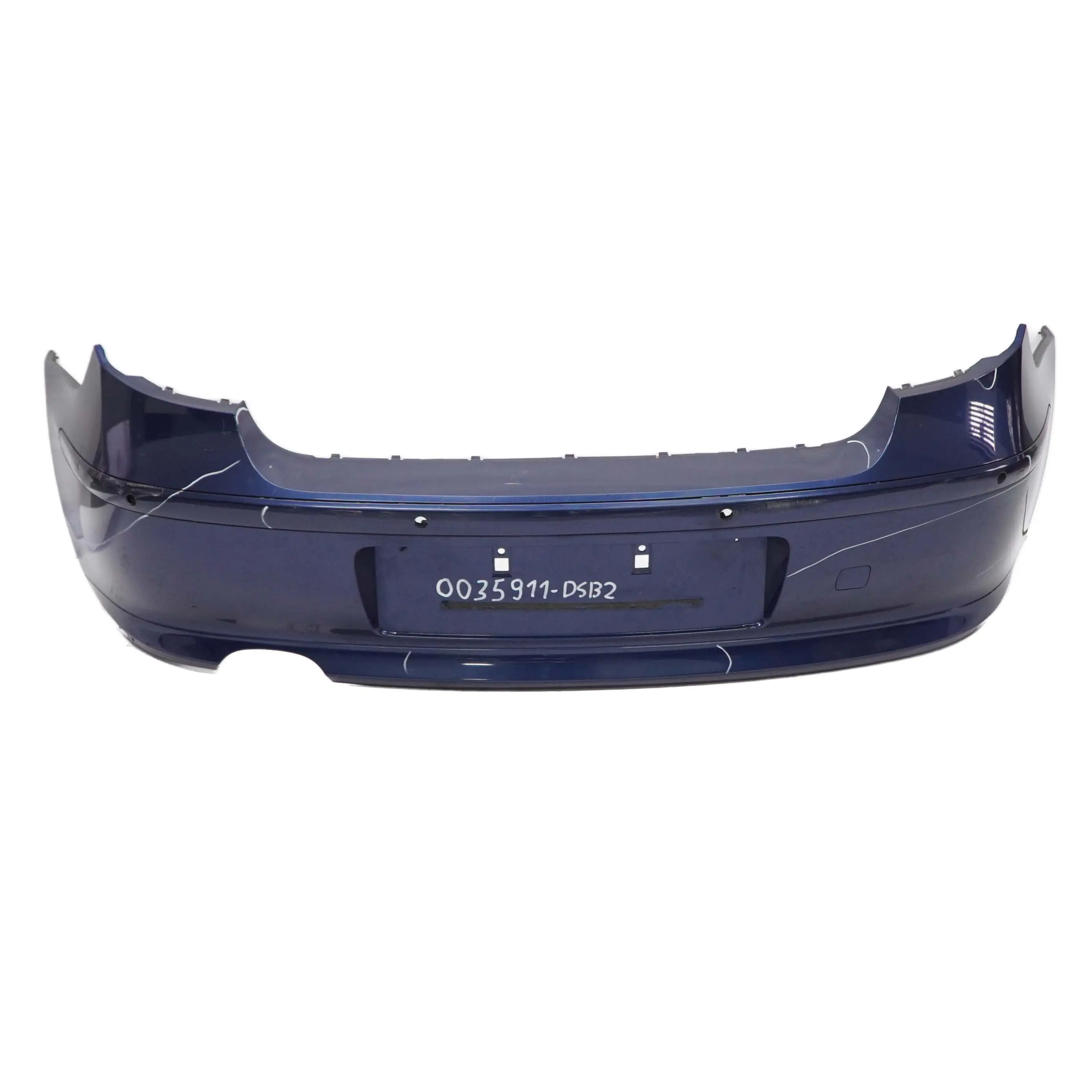 BMW 1 E81 E87 LCI Bumper Rear Trim Panel PDC Tiefseeblau Deep Sea Blue - A76