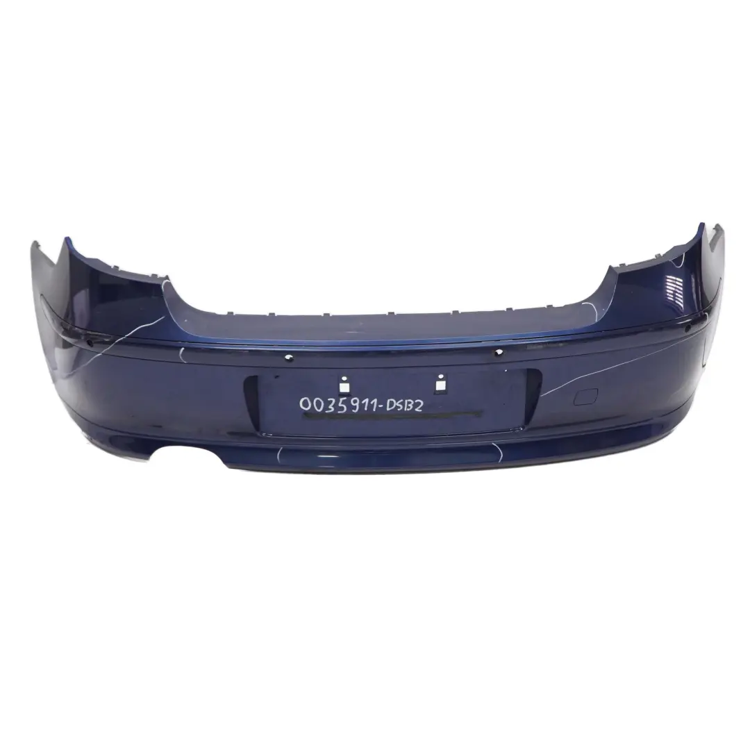 BMW 1 er E81 E87 LCI Verkleidung Stossfänger Hinten PDC Tiefseeblau - A76 - SKU 0035911-DSB2 - Teilenummer 0035911