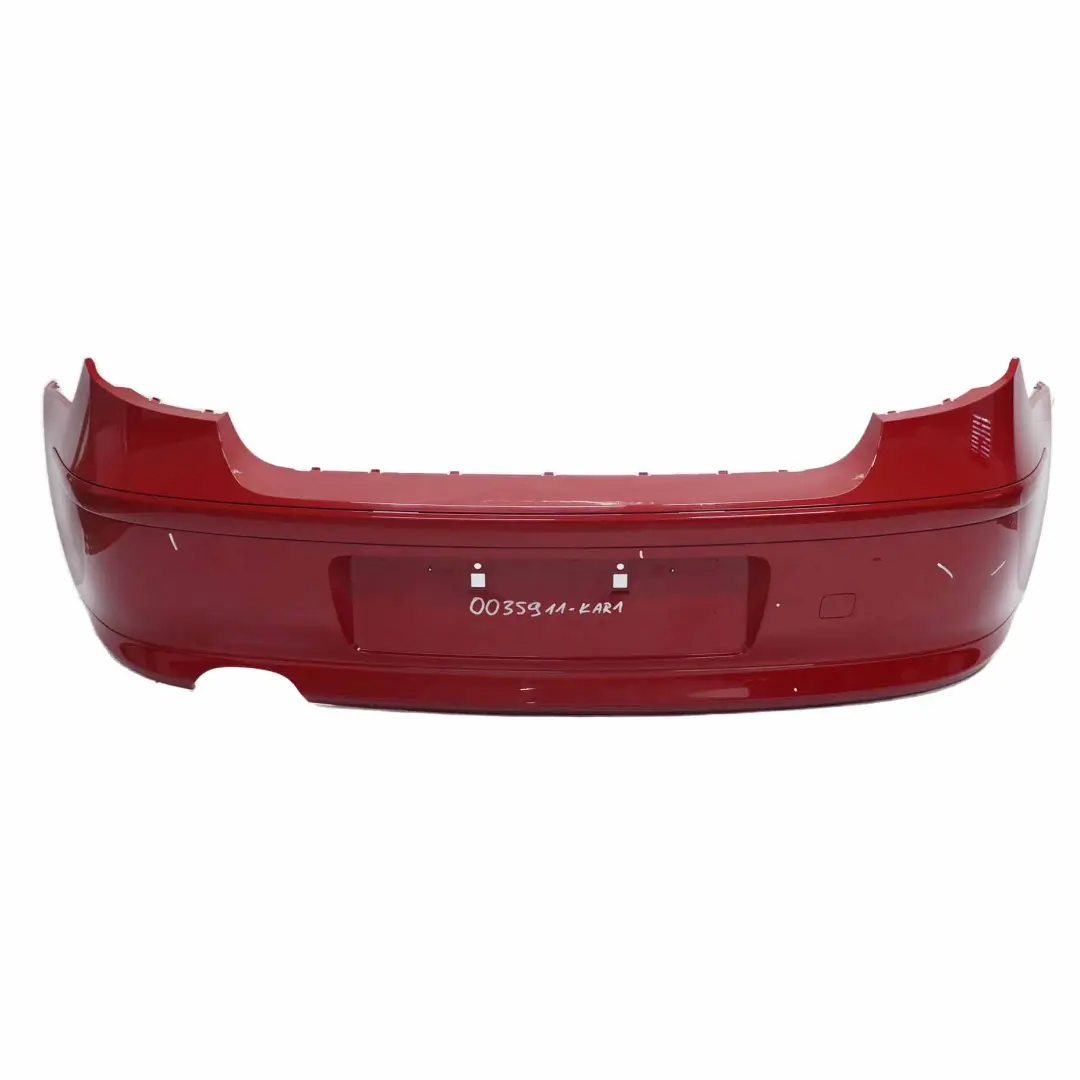 Bumper Trim Panel Karmesinrot Crimson Red - A61 to BMW 1 E81 E87 LCI Rear with Part number 0035911 BMW 1 E81 E87 LCI Rear Bumper Trim Panel Karmesinrot Crimson Red - A61 - SKU 0035911-KAR1 - Part number 0035911