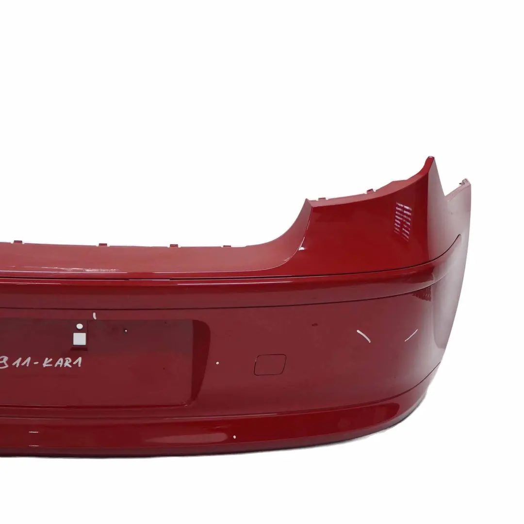 Bumper Trim Panel Karmesinrot Crimson Red - A61 to BMW 1 E81 E87 LCI Rear with Part number 0035911 BMW 1 E81 E87 LCI Rear Bumper Trim Panel Karmesinrot Crimson Red - A61 - SKU 0035911-KAR1 - Part number 0035911