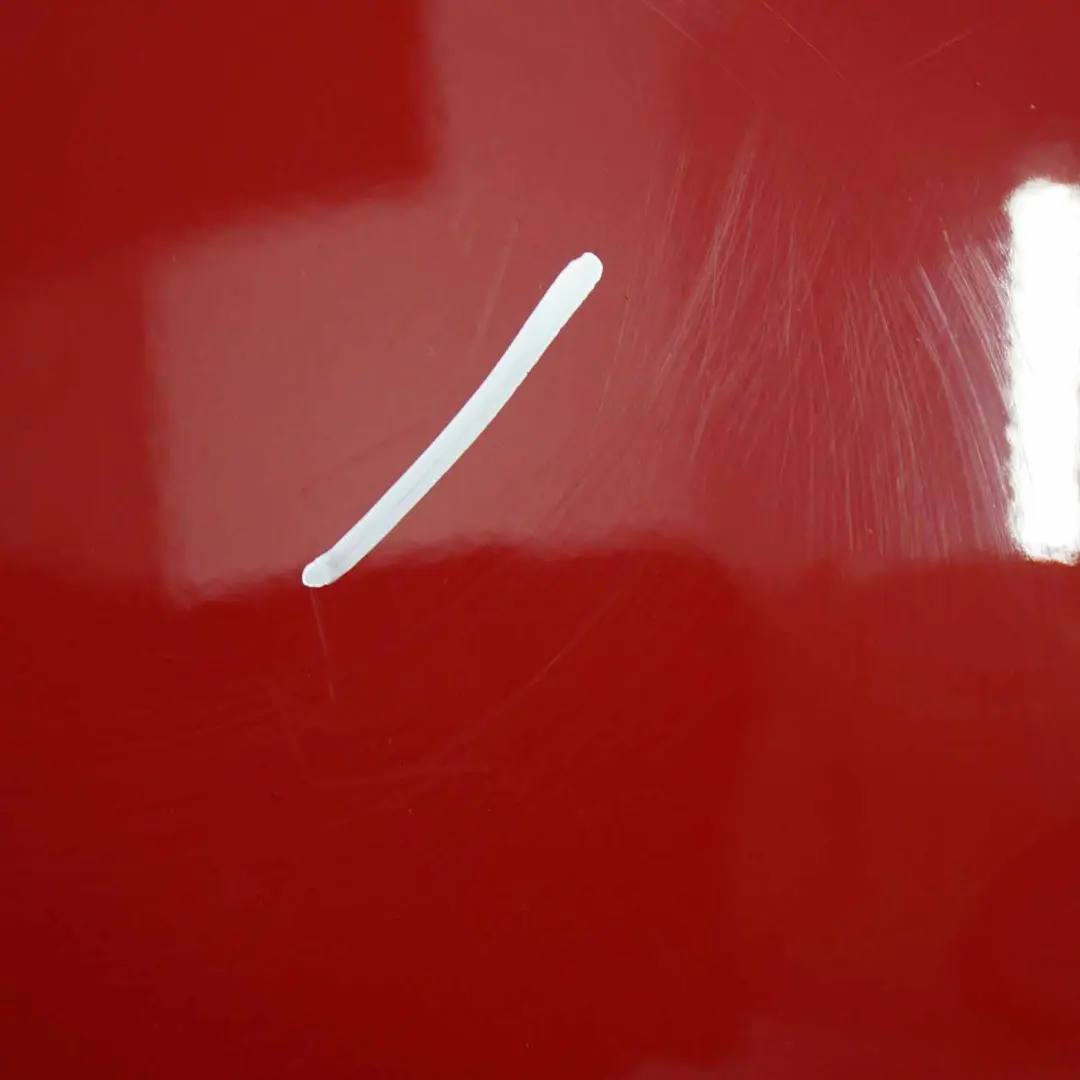 Bumper Trim Panel Karmesinrot Crimson Red - A61 to BMW 1 E81 E87 LCI Rear with Part number 0035911 BMW 1 E81 E87 LCI Rear Bumper Trim Panel Karmesinrot Crimson Red - A61 - SKU 0035911-KAR1 - Part number 0035911