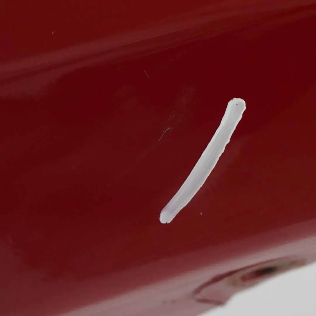 Bumper Trim Panel Karmesinrot Crimson Red - A61 to BMW 1 E81 E87 LCI Rear with Part number 0035911 BMW 1 E81 E87 LCI Rear Bumper Trim Panel Karmesinrot Crimson Red - A61 - SKU 0035911-KAR1 - Part number 0035911