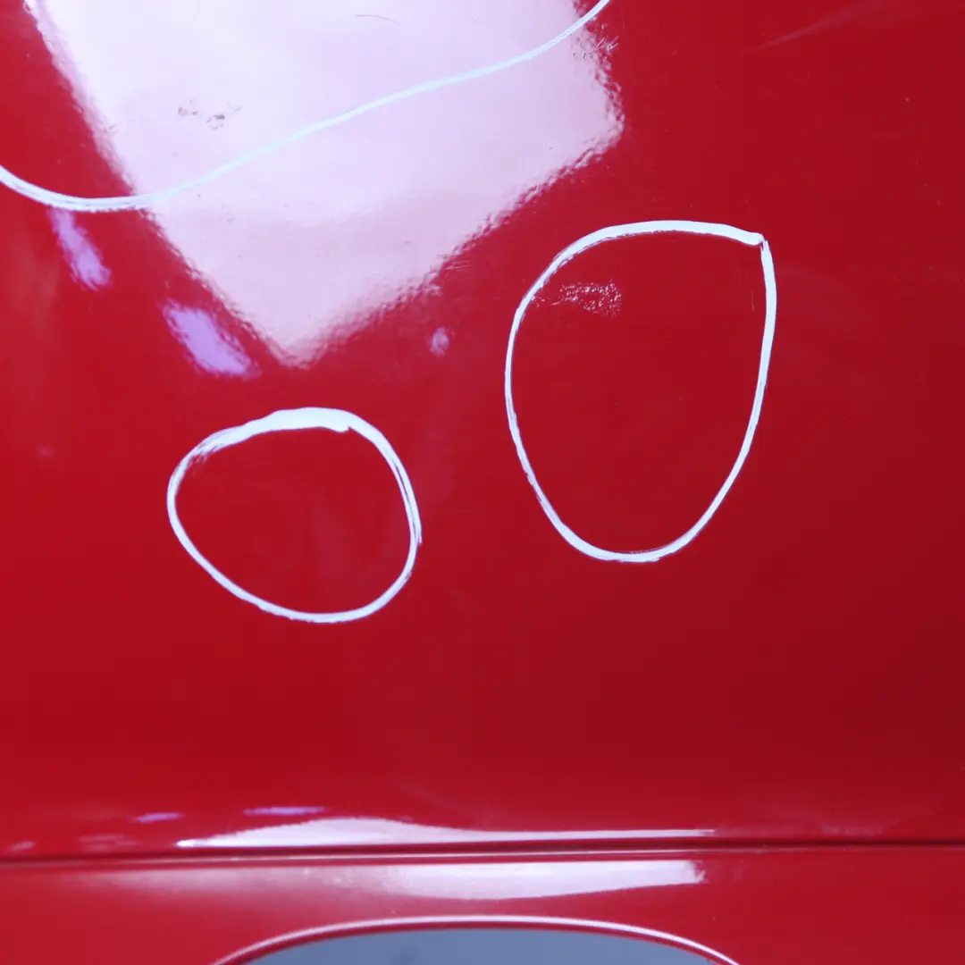 Rear Bumper BMW E81 E87 LCI Trim Panel Cover Karmesinrot Crimson Red - A61 - SKU 0035911-KAR2 - Part number 0035911