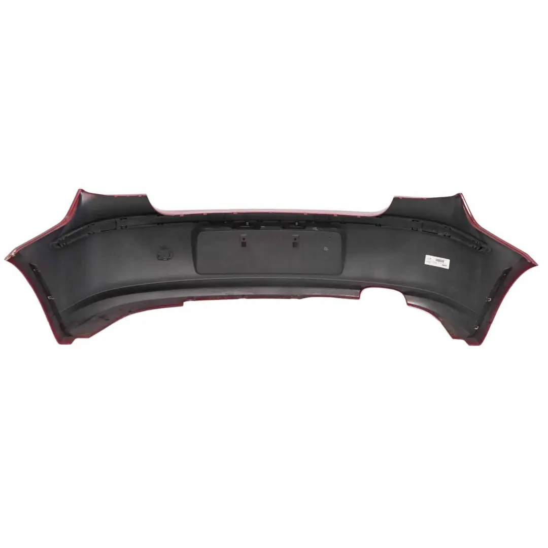 Bumper BMW E81 E87 LCI Trim Panel Cover Karmesinrot Crimson Red - A61 to Rear with Part number 0035911 Rear Bumper BMW E81 E87 LCI Trim Panel Cover Karmesinrot Crimson Red - A61 - SKU 0035911-KAR3 - Part number 0035911