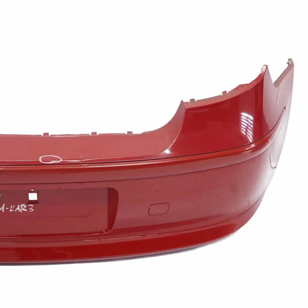 Bumper BMW E81 E87 LCI Trim Panel Cover Karmesinrot Crimson Red - A61 to Rear with Part number 0035911 Rear Bumper BMW E81 E87 LCI Trim Panel Cover Karmesinrot Crimson Red - A61 - SKU 0035911-KAR3 - Part number 0035911