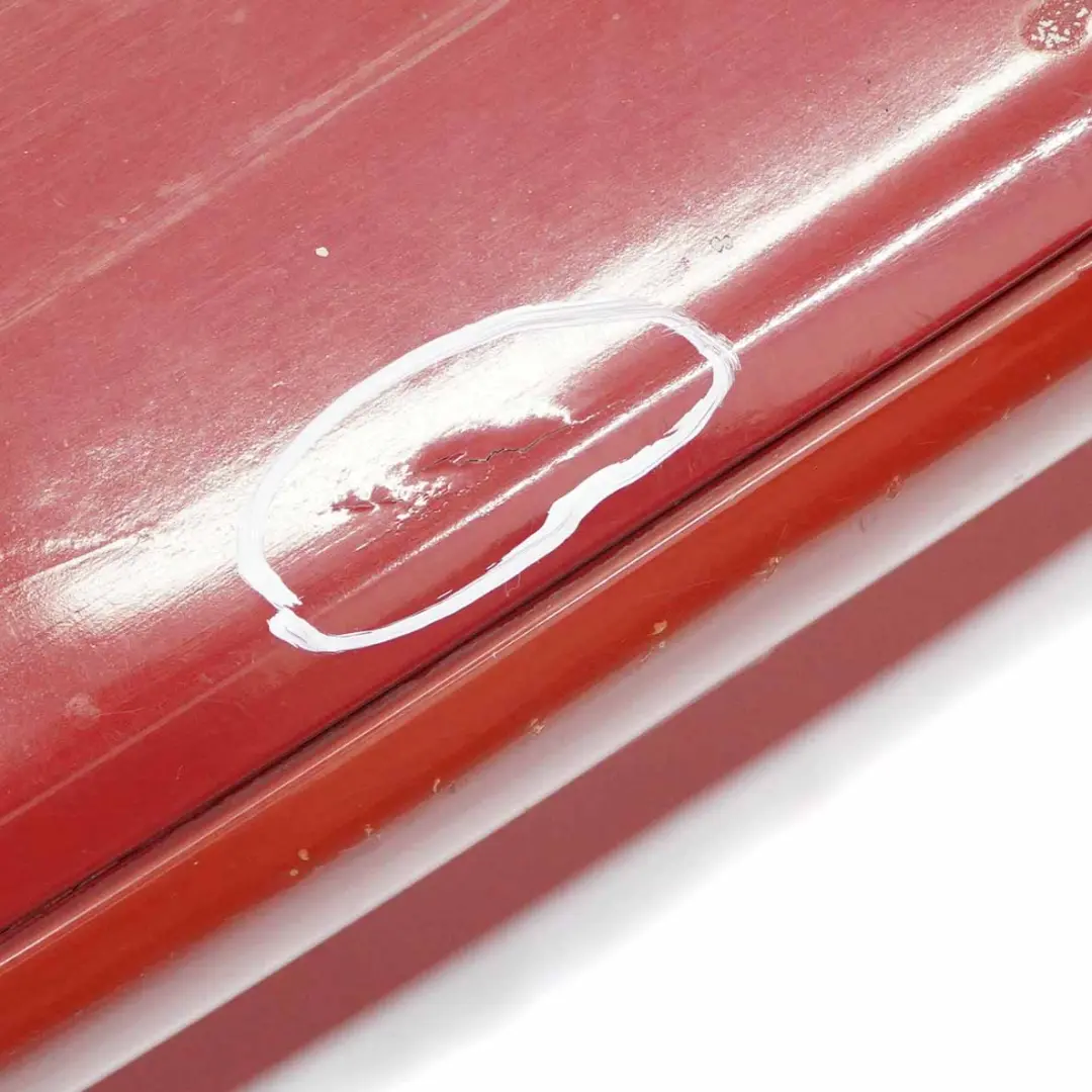 Bumper BMW E81 E87 LCI Trim Panel Cover Karmesinrot Crimson Red - A61 to Rear with Part number 0035911 Rear Bumper BMW E81 E87 LCI Trim Panel Cover Karmesinrot Crimson Red - A61 - SKU 0035911-KAR3 - Part number 0035911