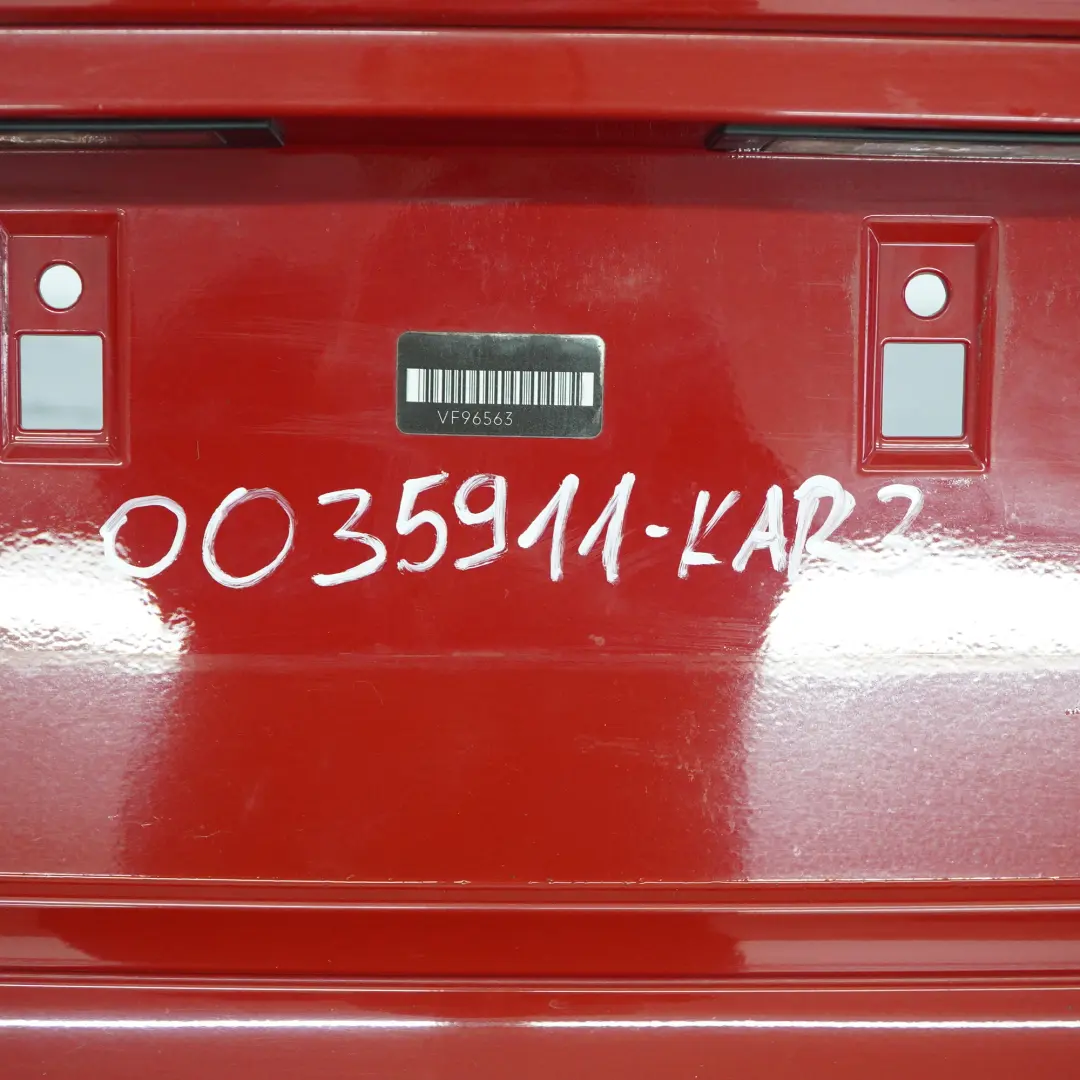 Bumper BMW E81 E87 LCI Trim Panel Cover Karmesinrot Crimson Red - A61 to Rear with Part number 0035911 Rear Bumper BMW E81 E87 LCI Trim Panel Cover Karmesinrot Crimson Red - A61 - SKU 0035911-KAR3 - Part number 0035911