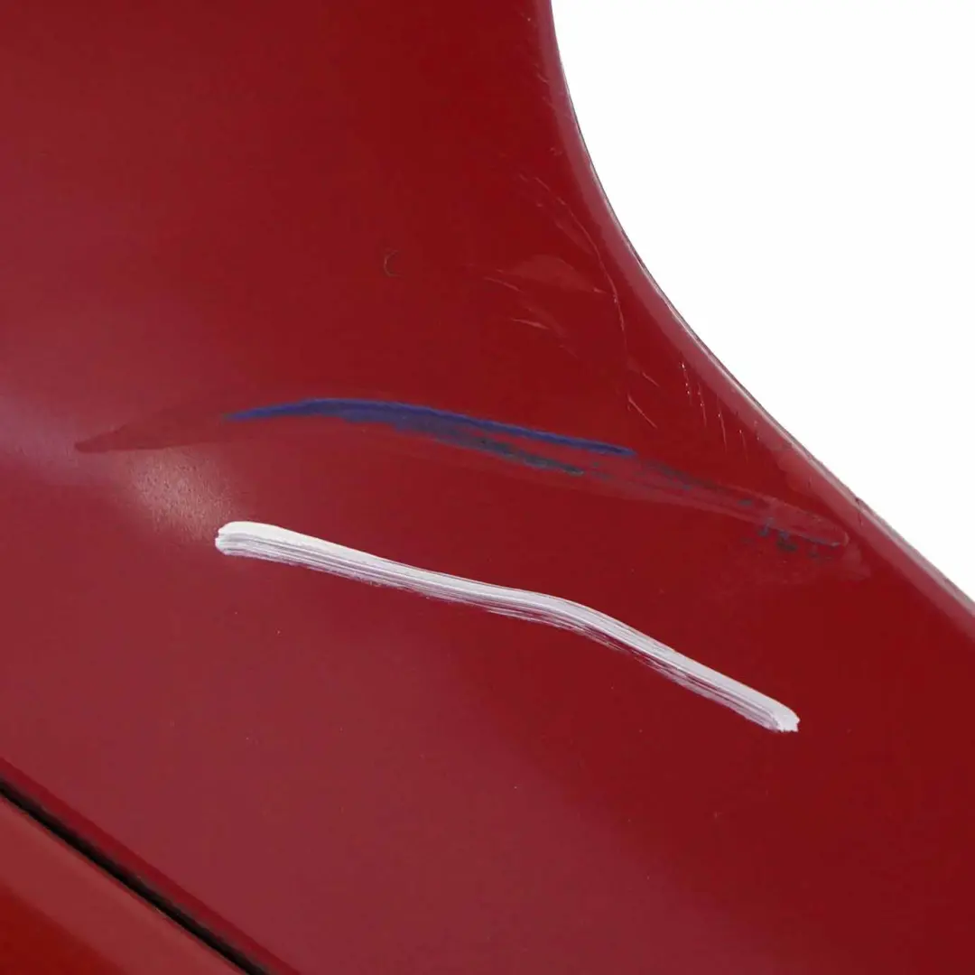 Bumper BMW E81 E87 LCI Trim Panel Cover Karmesinrot Crimson Red - A61 to Rear with Part number 0035911 Rear Bumper BMW E81 E87 LCI Trim Panel Cover Karmesinrot Crimson Red - A61 - SKU 0035911-KAR3 - Part number 0035911