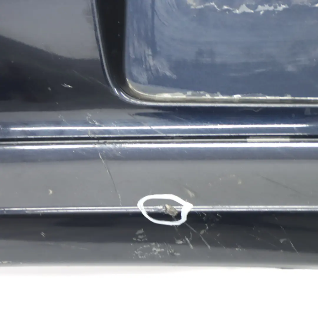 Bumper Trim Panel PDC Monacoblau Monaco Blue - A35 to BMW E81 E87 LCI Rear with Part number 0035911 BMW E81 E87 LCI Rear Bumper Trim Panel PDC Monacoblau Monaco Blue - A35 - SKU 0035911-MB - Part number 0035911