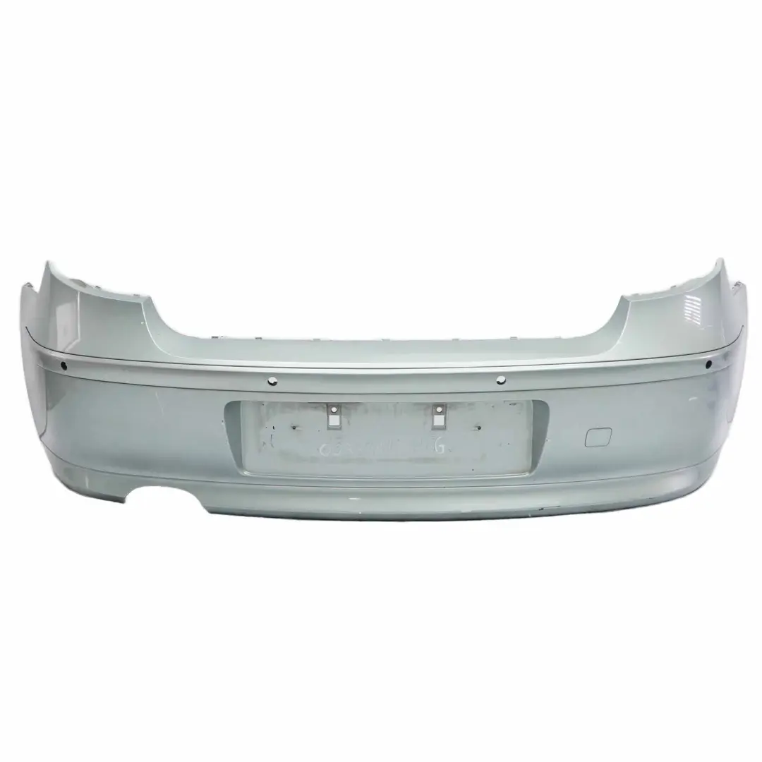 Bumper BMW E81 E87 LCI Trim Panel Cover Patagonia Green Metallic - A71 to Rear with Part number 0035911 Rear Bumper BMW E81 E87 LCI Trim Panel Cover Patagonia Green Metallic - A71 - SKU 0035911-PTG - Part number 0035911
