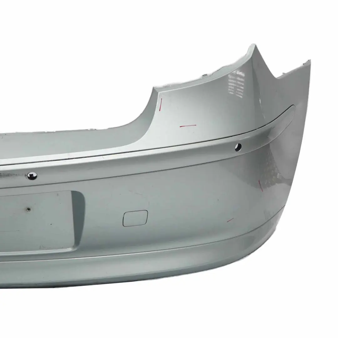 Bumper BMW E81 E87 LCI Trim Panel Cover Patagonia Green Metallic - A71 to Rear with Part number 0035911 Rear Bumper BMW E81 E87 LCI Trim Panel Cover Patagonia Green Metallic - A71 - SKU 0035911-PTG1 - Part number 0035911