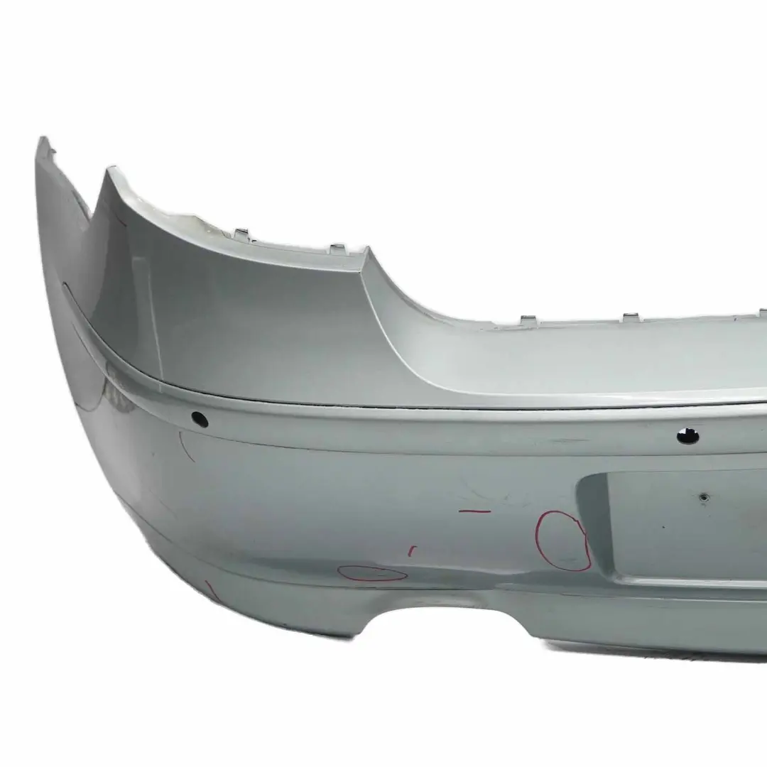 Bumper BMW E81 E87 LCI Trim Panel Cover Patagonia Green Metallic - A71 to Rear with Part number 0035911 Rear Bumper BMW E81 E87 LCI Trim Panel Cover Patagonia Green Metallic - A71 - SKU 0035911-PTG1 - Part number 0035911