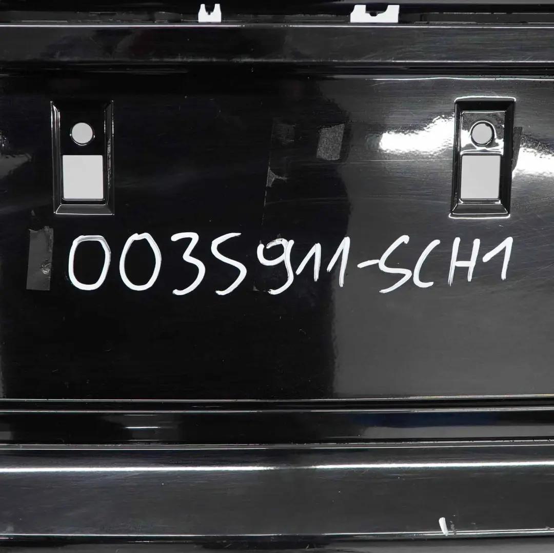 BMW E81 E87 LCI Zderzak Tylny Tył Schwarz 2 668 - SKU 0035911-SCH1 - Numer Części 0035911