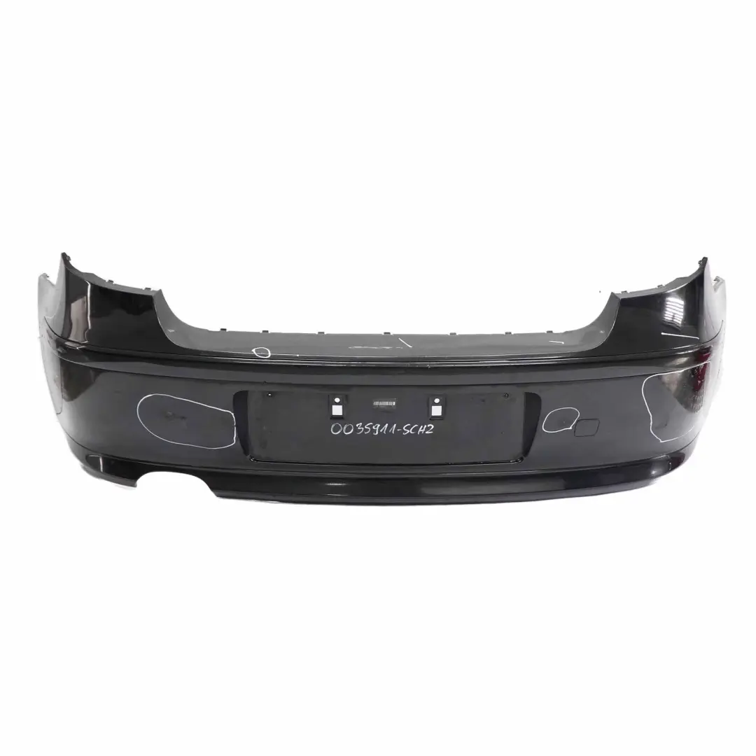 BMW E81 E87 LCI Rear Bumper Trim Panel Schwarz 2 Black - 668 - SKU 0035911-SCH2 - Part number 0035911
