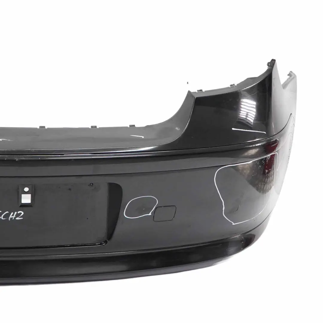 BMW E81 E87 LCI Rear Bumper Trim Panel Schwarz 2 Black - 668 - SKU 0035911-SCH2 - Part number 0035911
