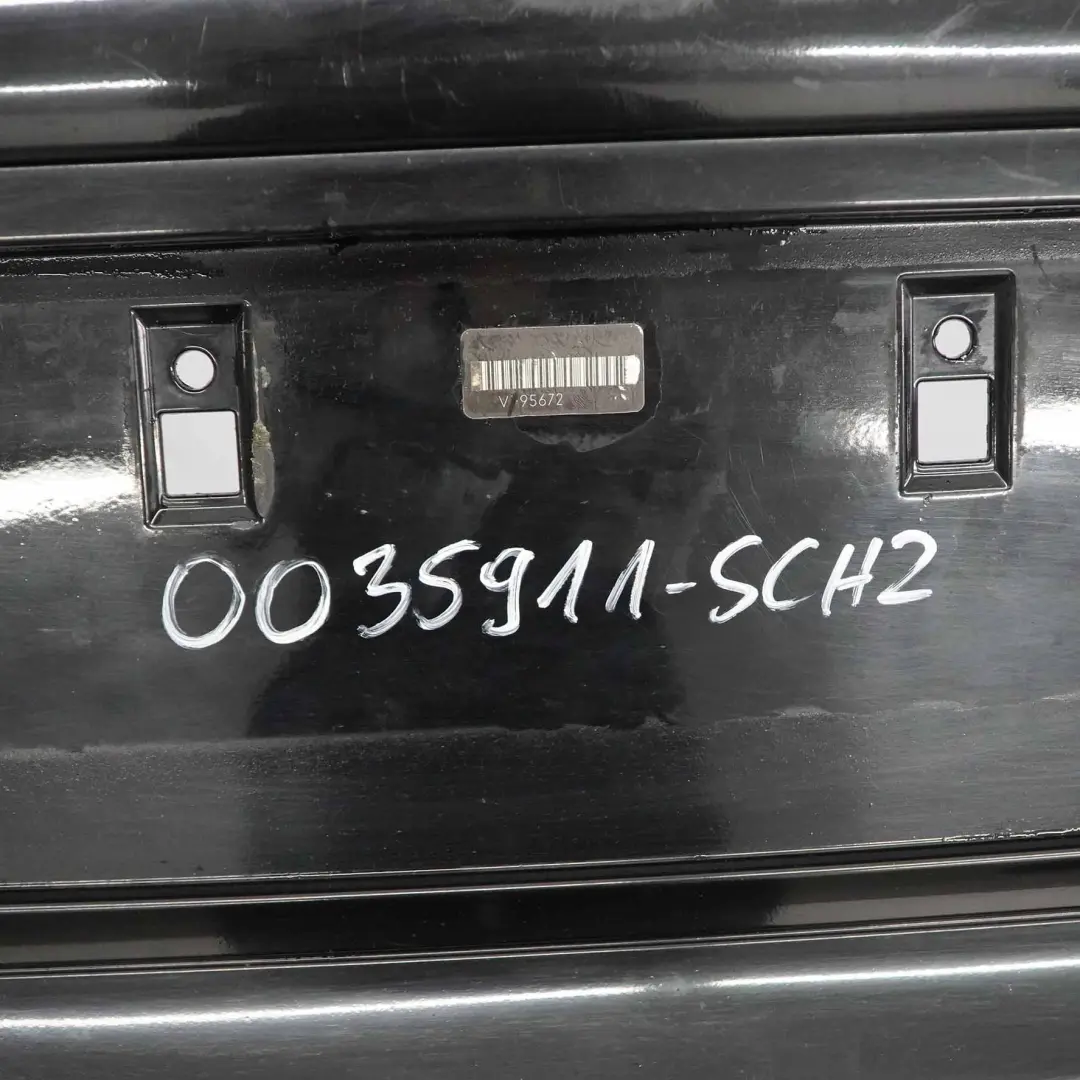 BMW E81 E87 LCI Rear Bumper Trim Panel Schwarz 2 Black - 668 - SKU 0035911-SCH2 - Part number 0035911
