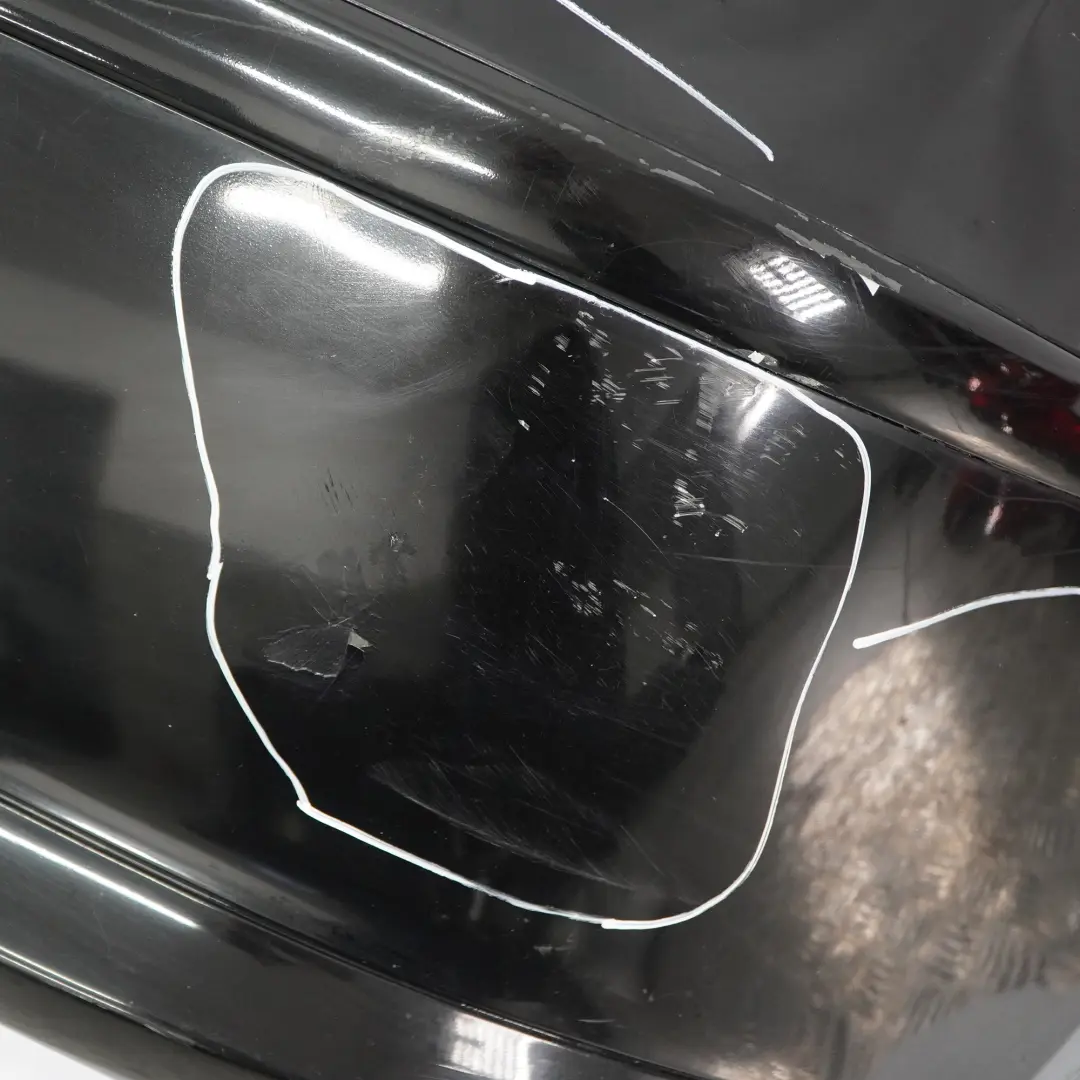 BMW E81 E87 LCI Rear Bumper Trim Panel Schwarz 2 Black - 668 - SKU 0035911-SCH2 - Part number 0035911