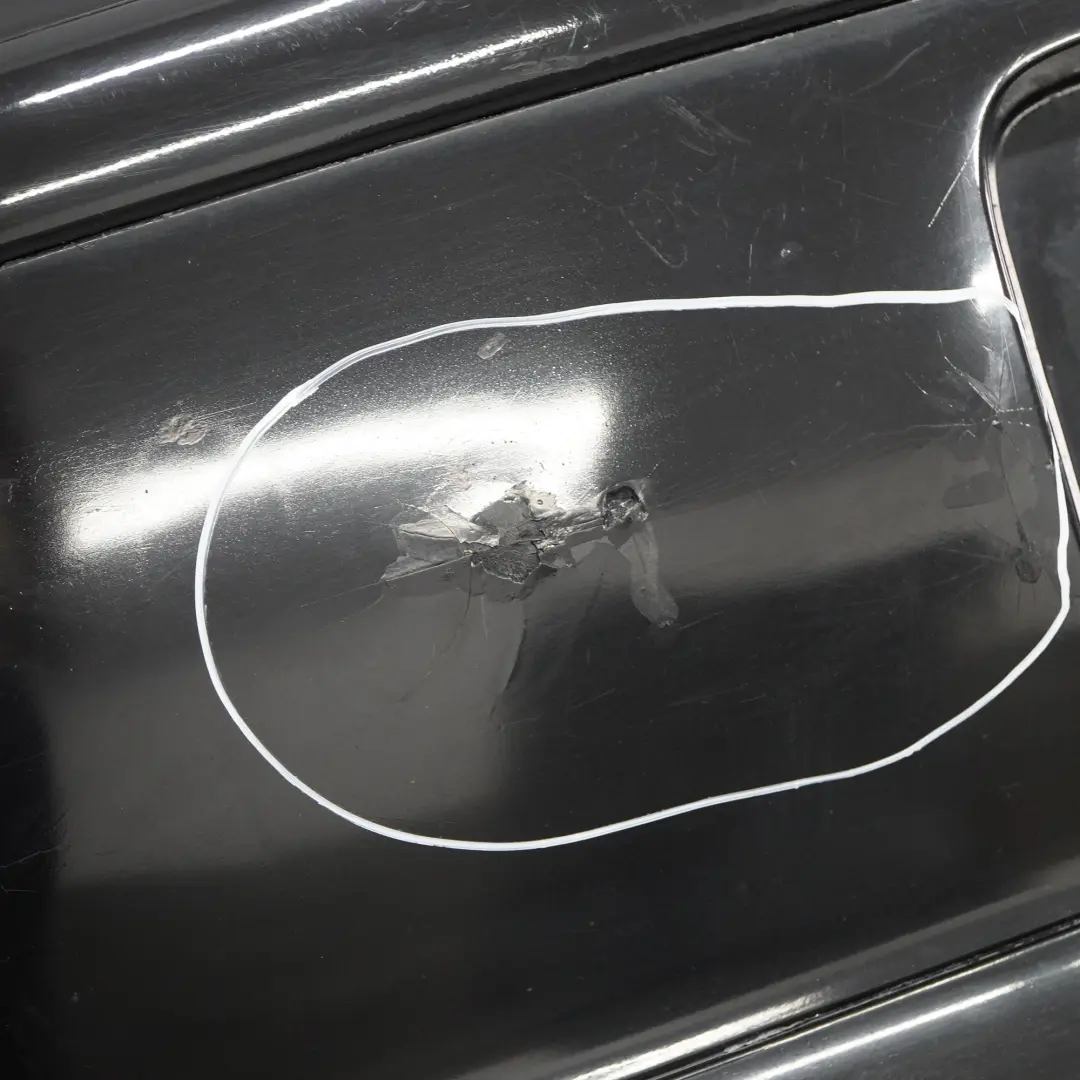 BMW E81 E87 LCI Rear Bumper Trim Panel Schwarz 2 Black - 668 - SKU 0035911-SCH2 - Part number 0035911